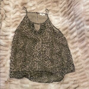 Leopard Print Women's Top